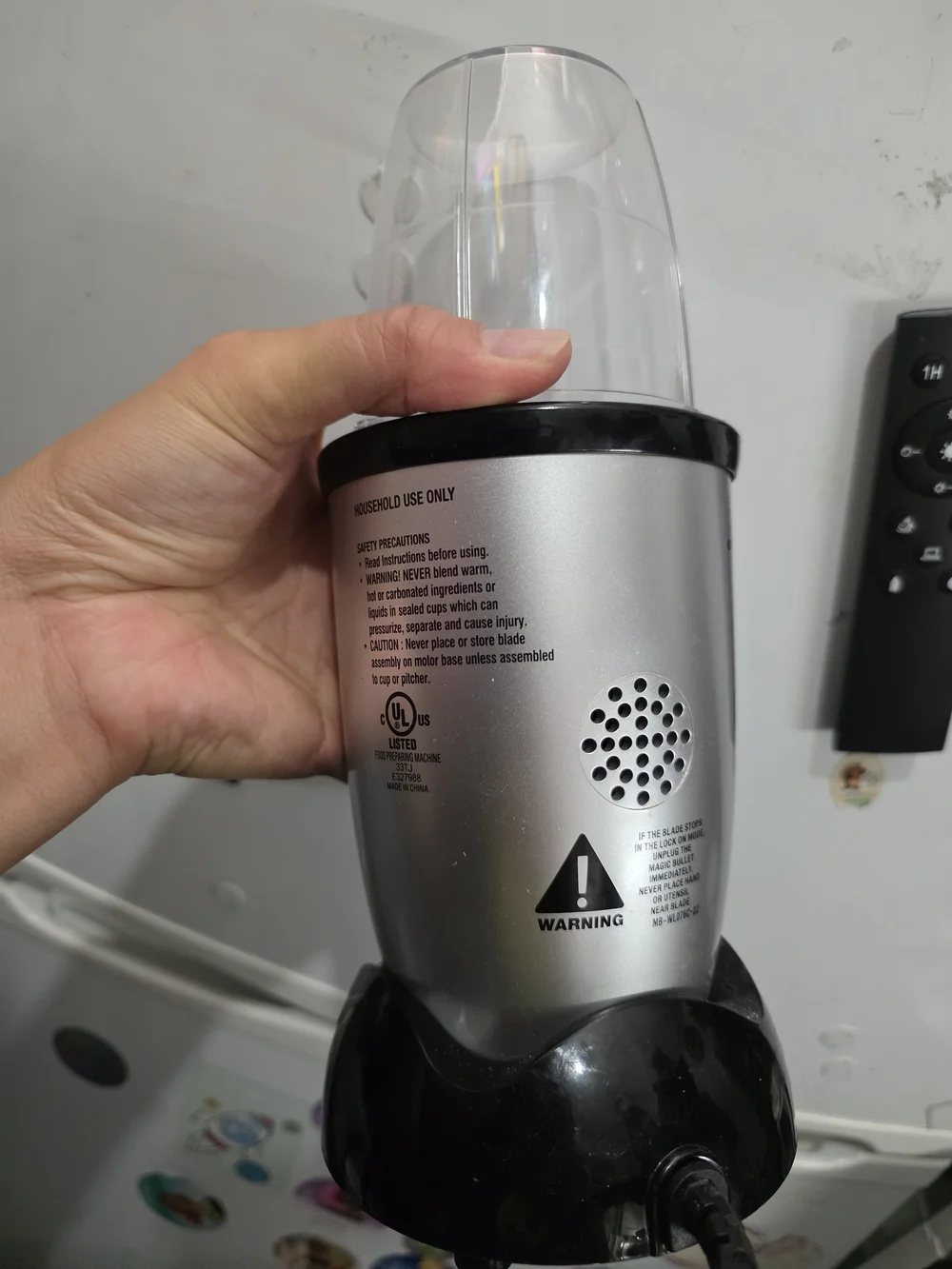 Magic Bullet Compact Silver Blender